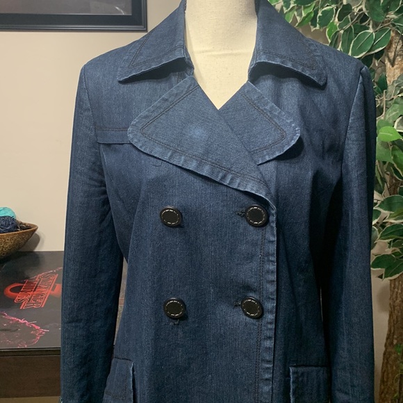 Focus 2000 Trench Coat Size 8 - Picture 2 of 8